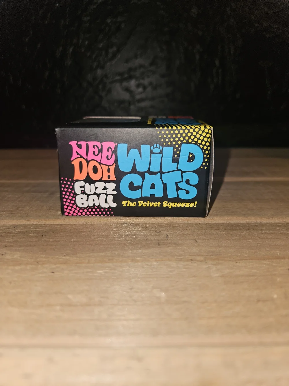 BLUE Fuzz Ball Wild Cat Needoh